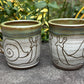 Small Carved Snail Mug 4oz