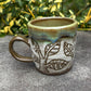 Small Carved Tree Cup 3oz