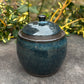 Dark Blue and Brown Jar