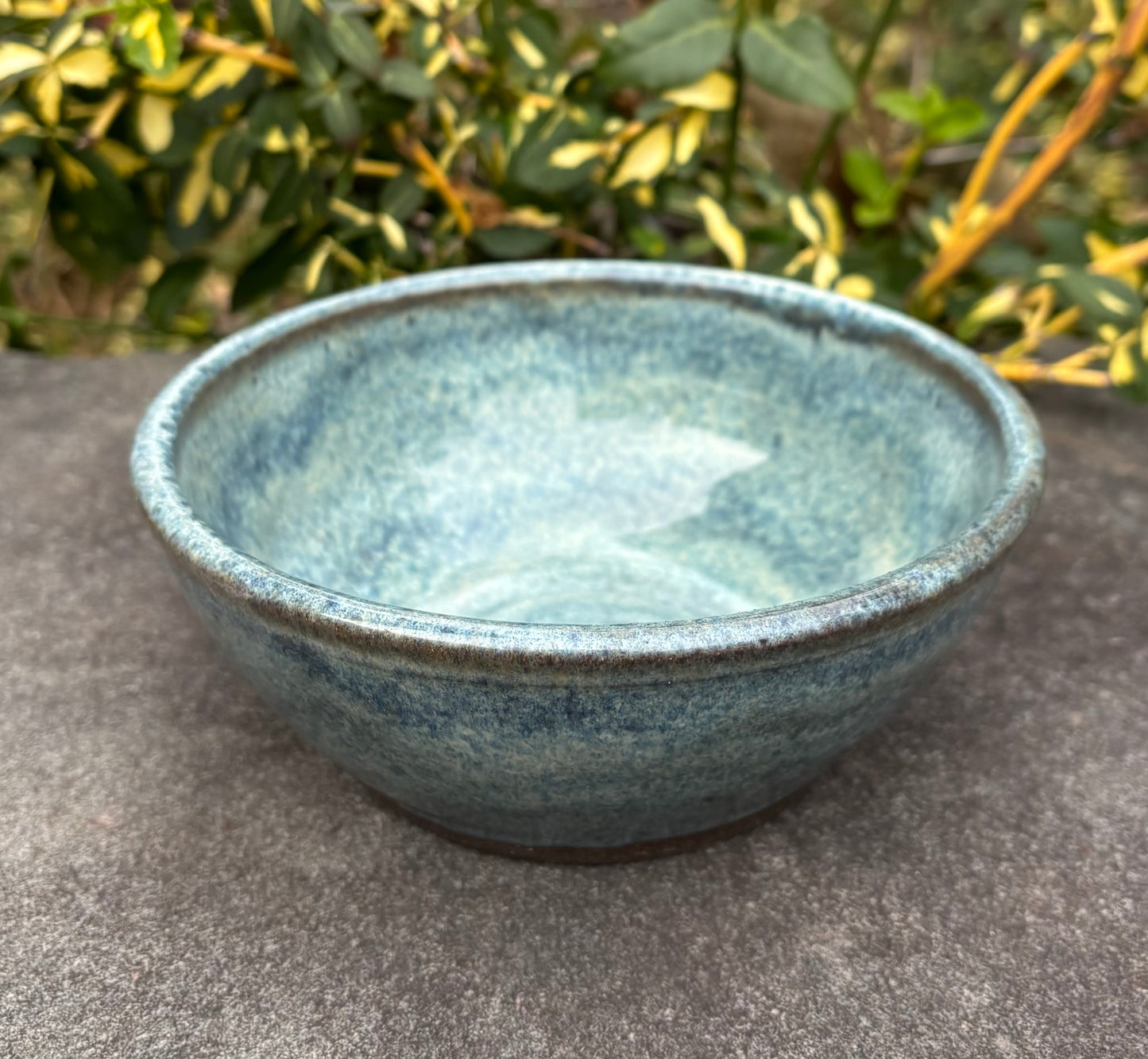 Medium Small Light Blue Bowl