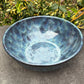 Large Gray Blue Speckle Bowl