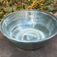 Large Light Blue and Brown Bowl