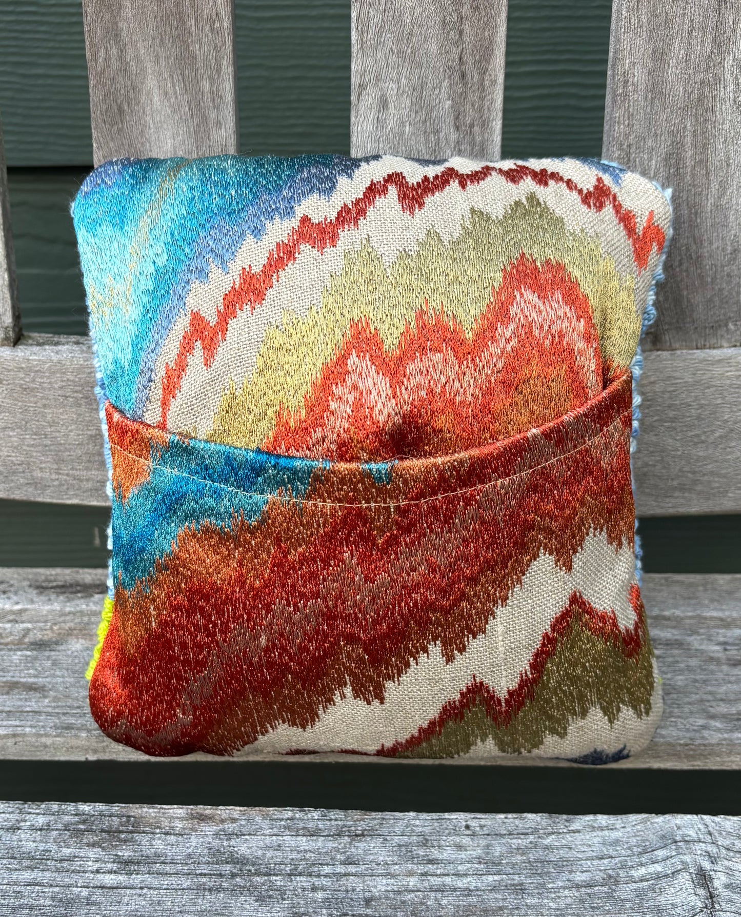 Tufted Tiny Pink House Pillow