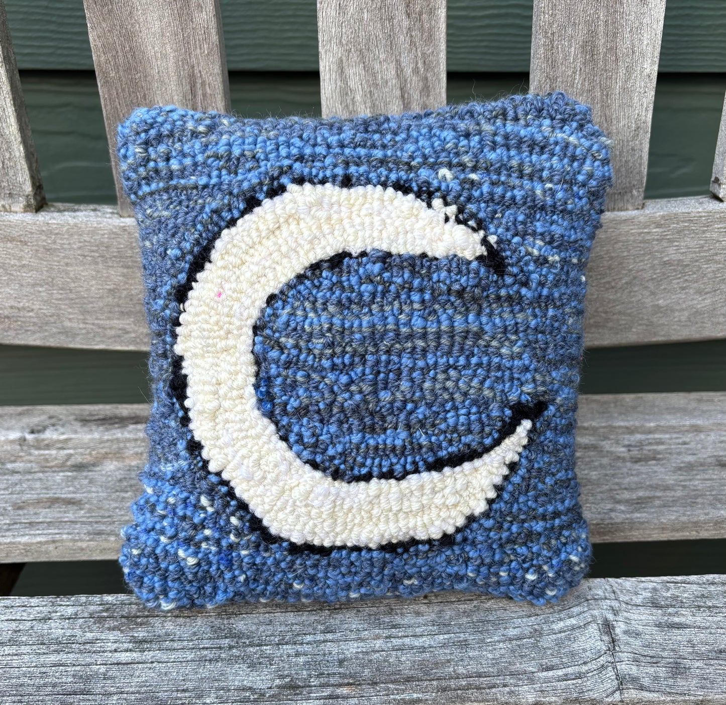 Tufted Tiny Moon Pillow