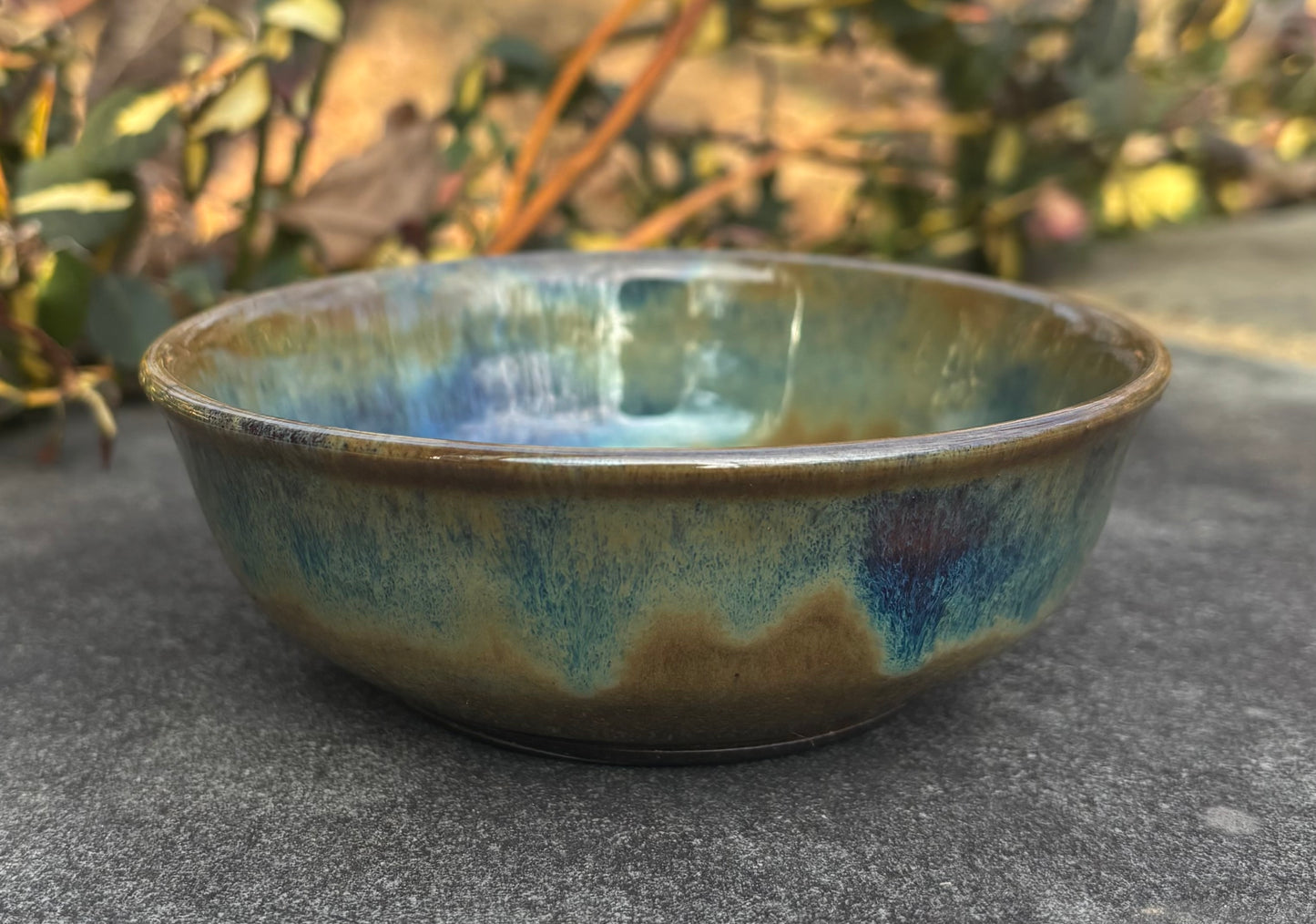 Small Green and Blue Bowl