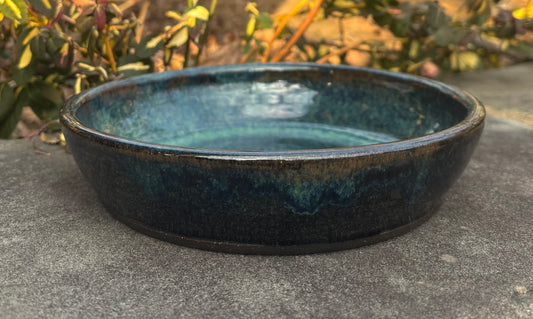 Dark Green Plate Bowl