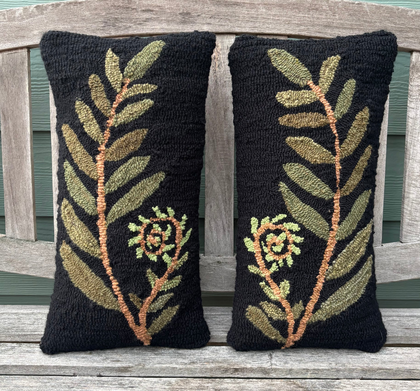 Tufted Fern Pillow