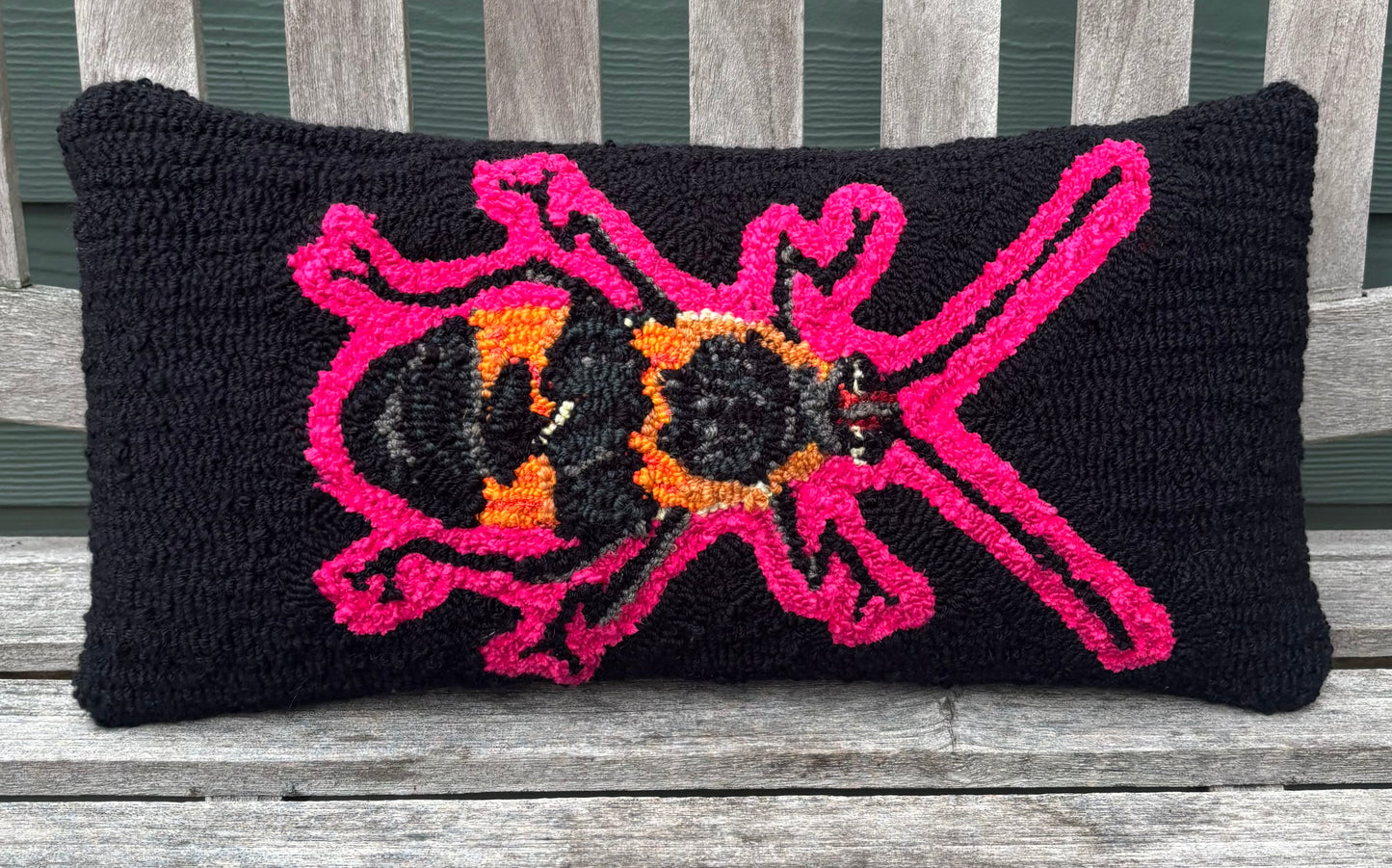 Tufted Milkweed Beetle Pillow