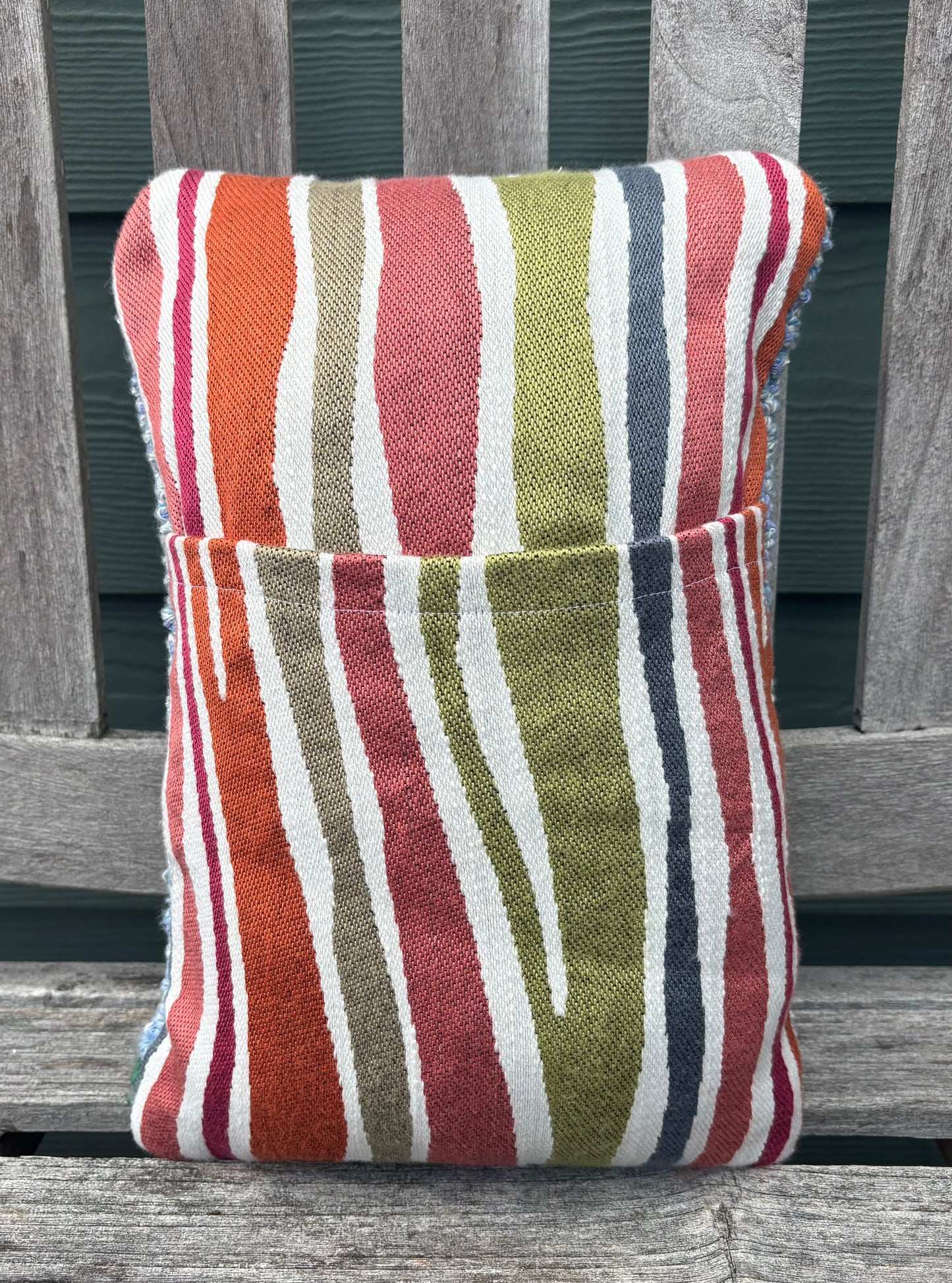 Tufted Orange House Pillow