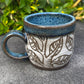 Small Carved Tree Mug 3.5oz