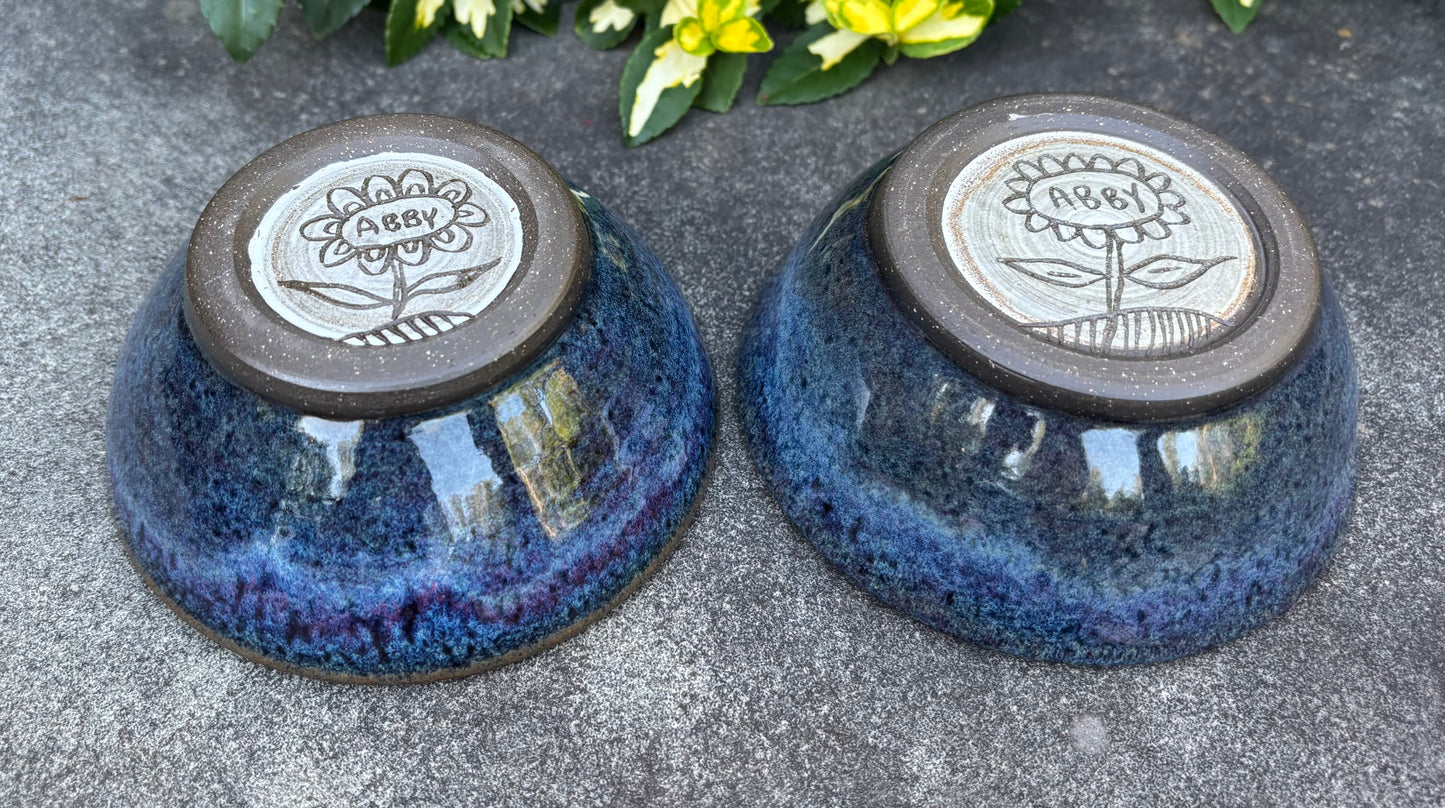Small Purple Blue Bowl