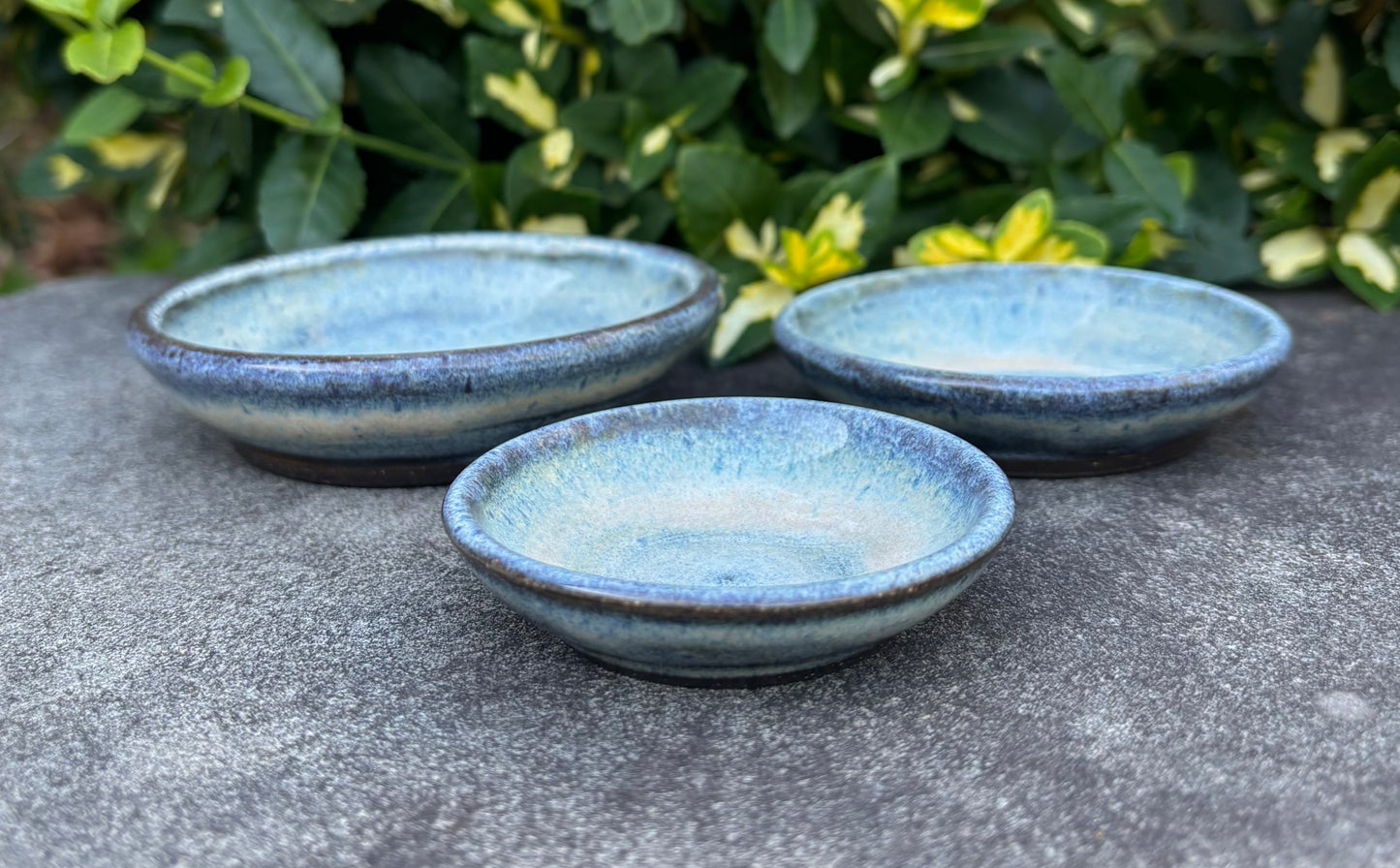 Tiny Light Blue Nesting Set of 3