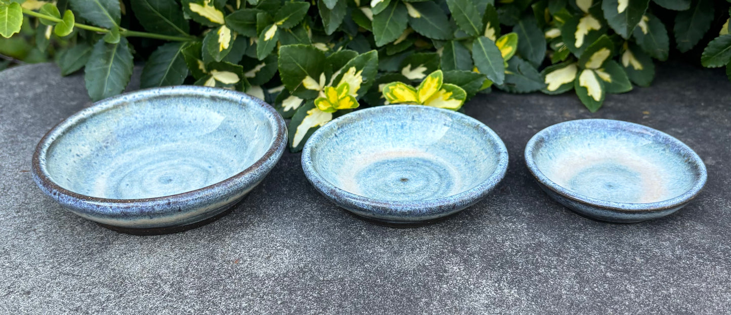 Tiny Light Blue Nesting Set of 3