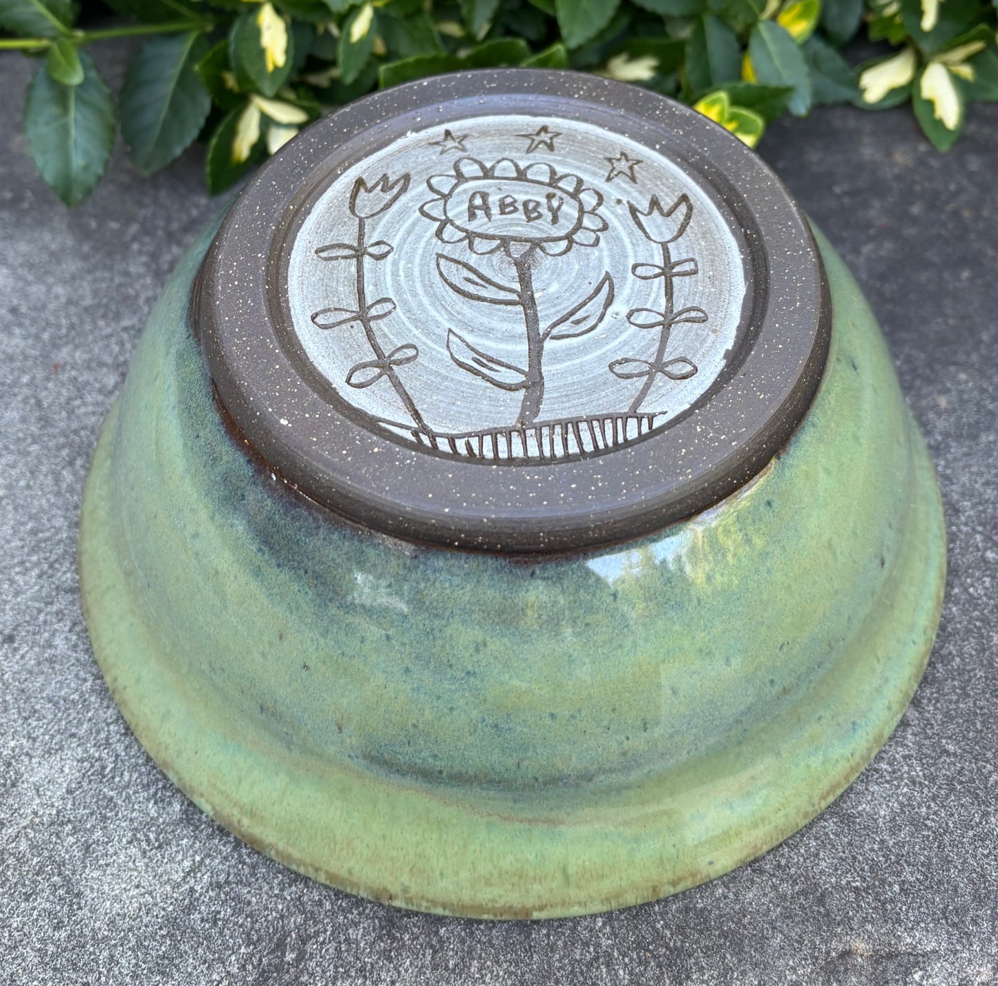 Medium Green Bowl