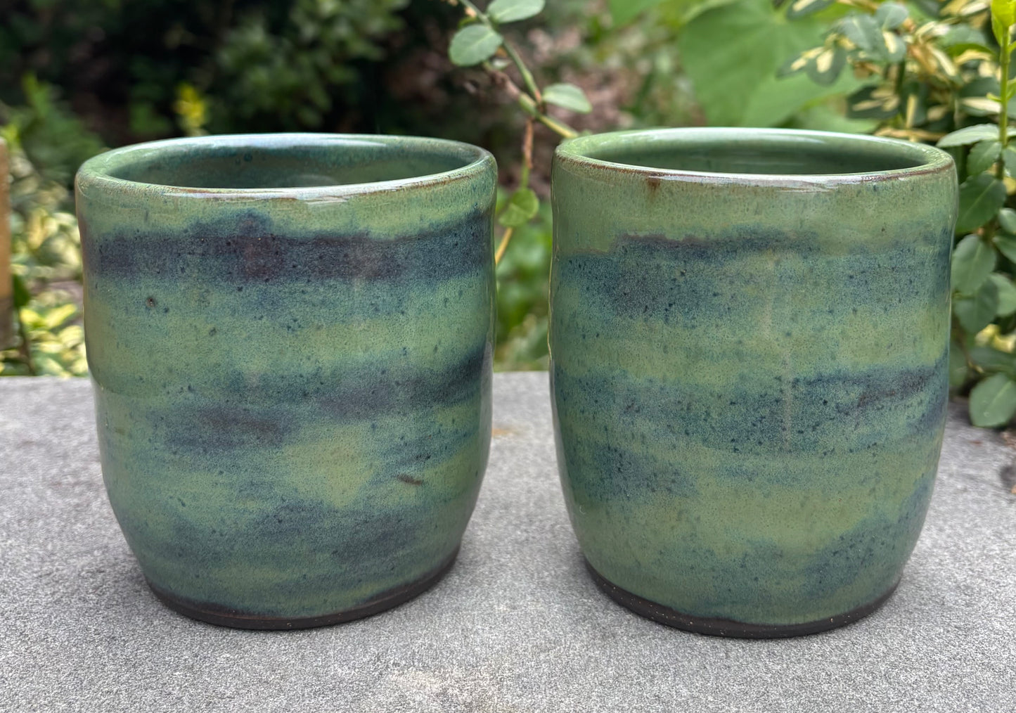Green and Blue Cup 13oz