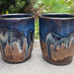 Brown and Blue Cup 12oz
