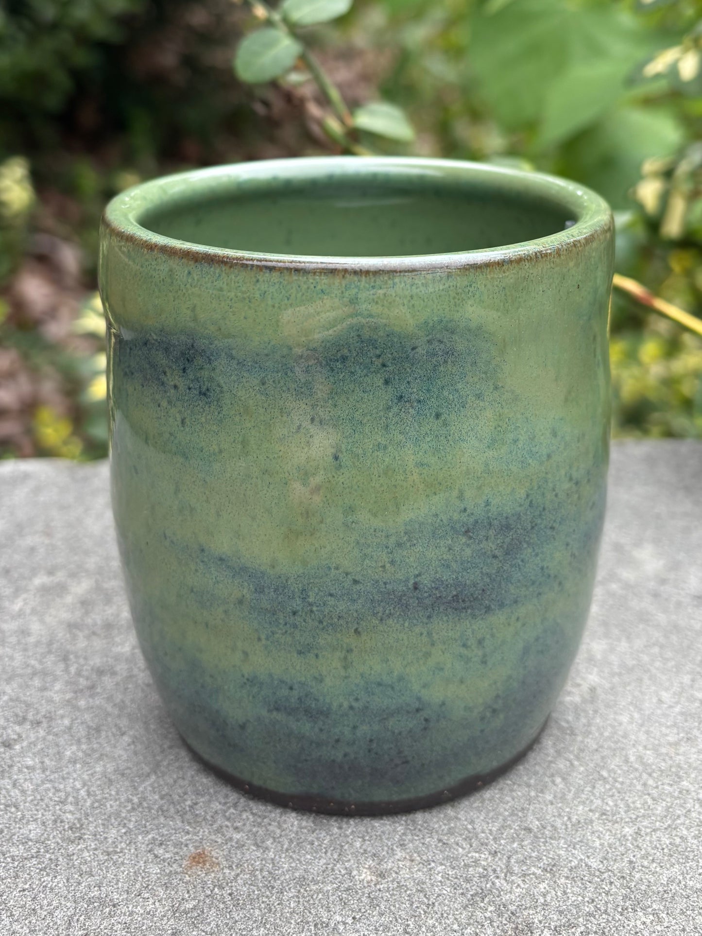 Green and Blue Cup 13oz