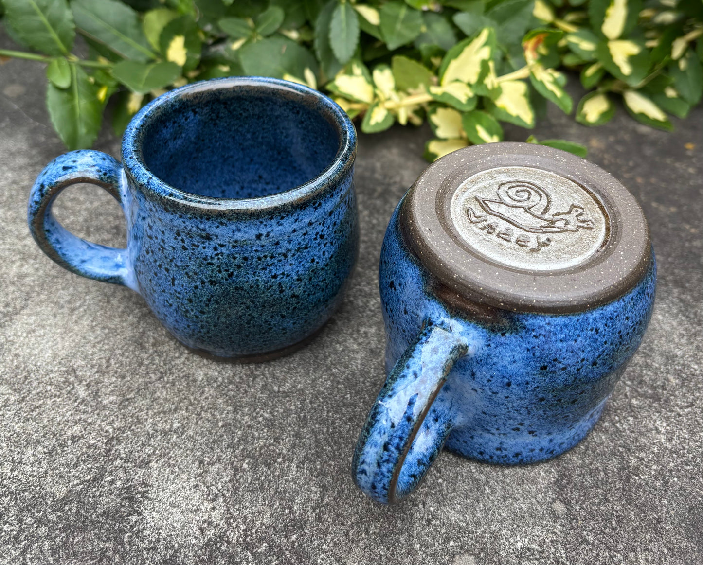 Small Bright Blue Mug 5oz
