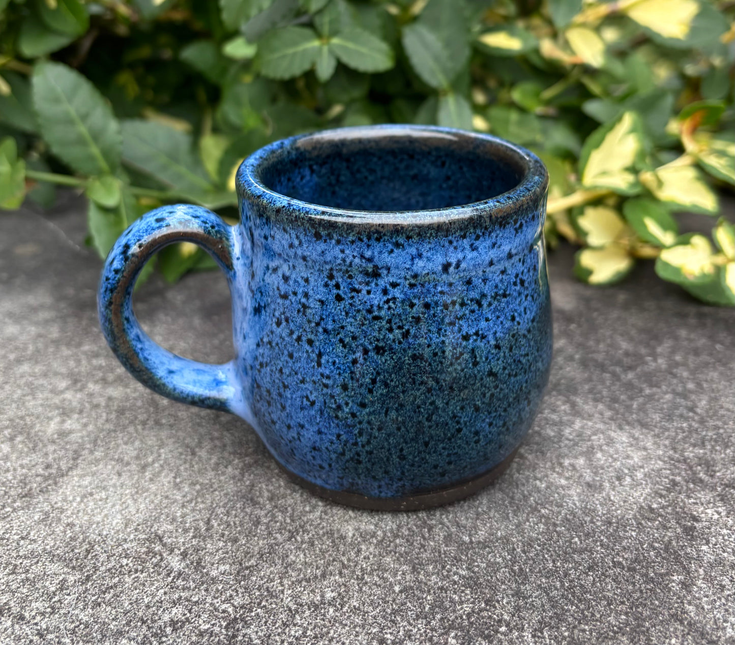 Small Bright Blue Mug 5oz