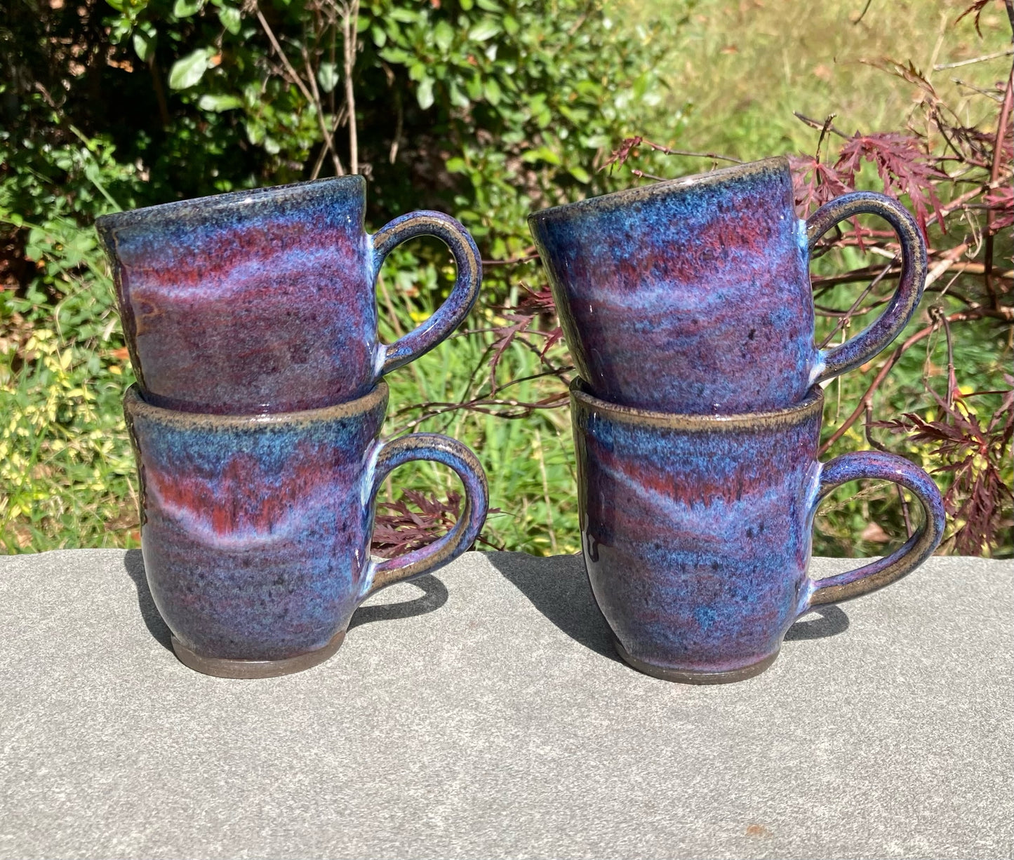 Small Purple and Blue Mug 5oz