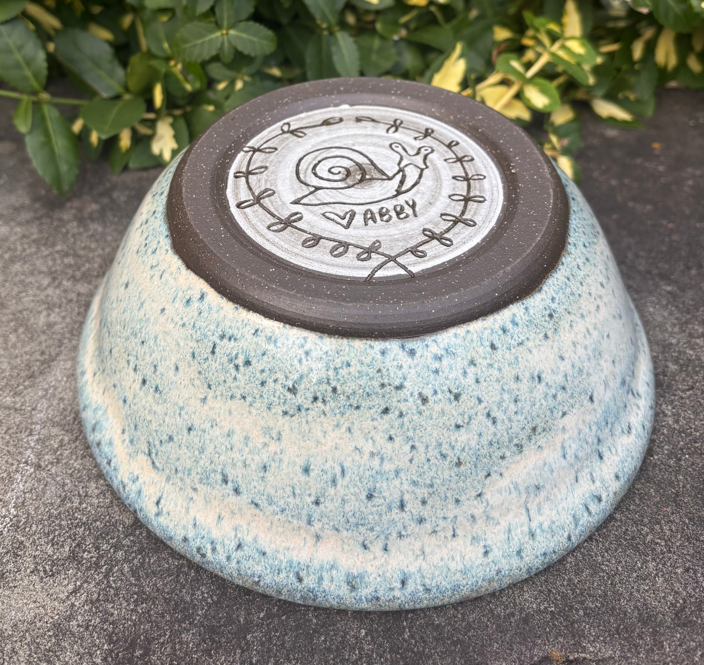 Medium Light Blue Bowl