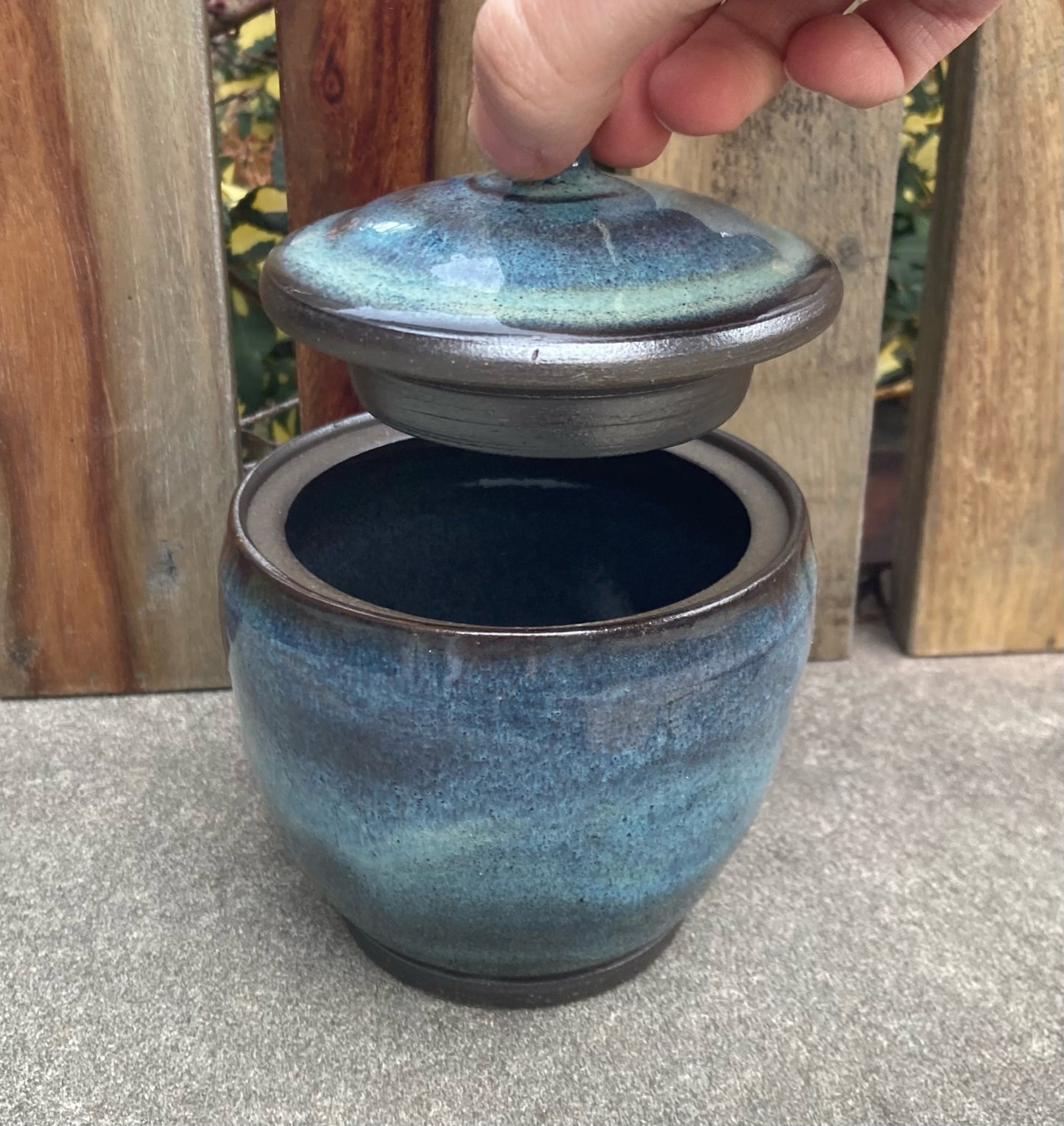 Light Blue Jar