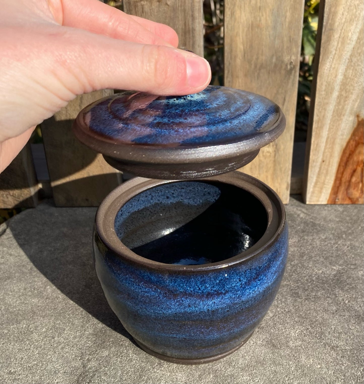 Dark Blue Jar