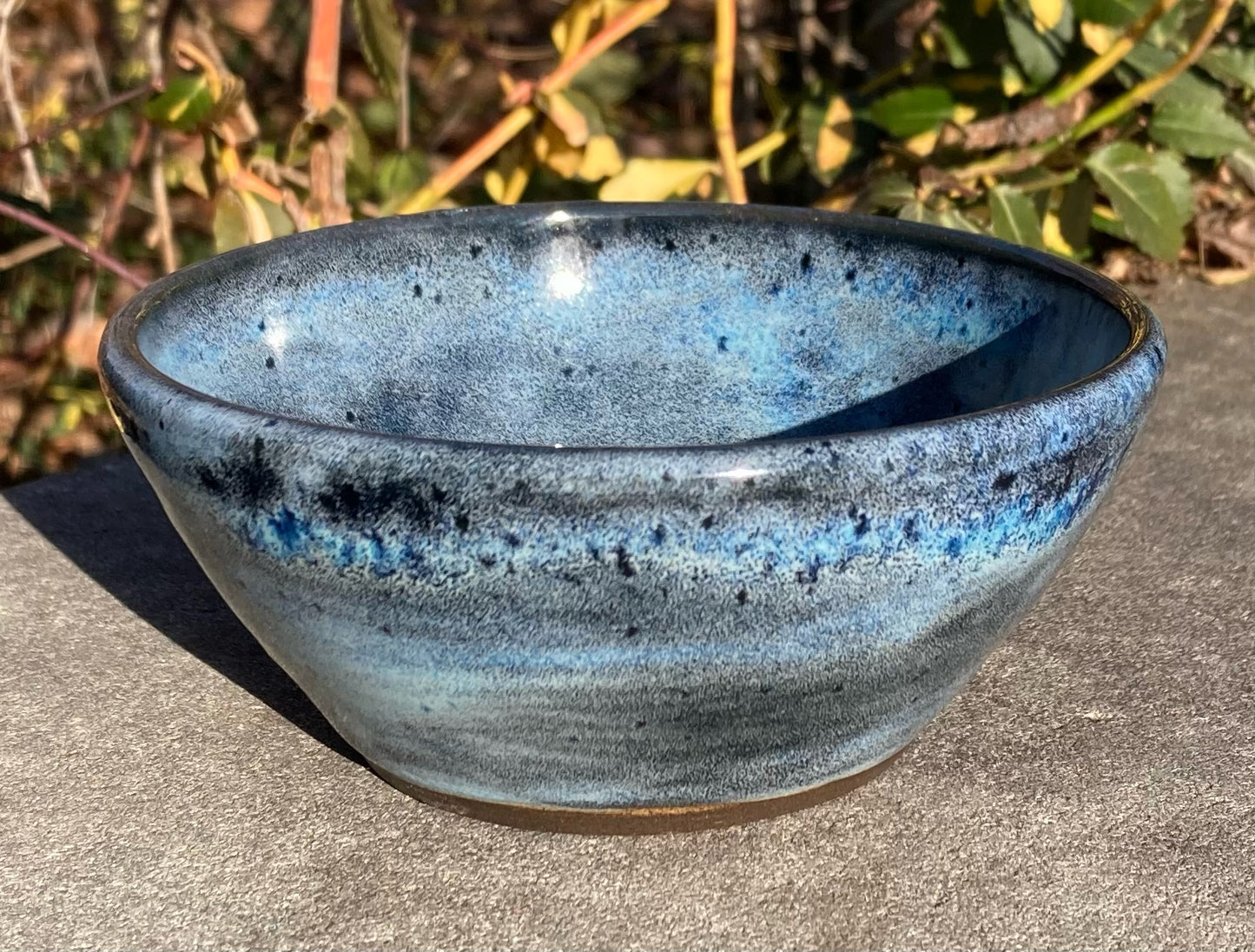 Small Gray Blue Bowl