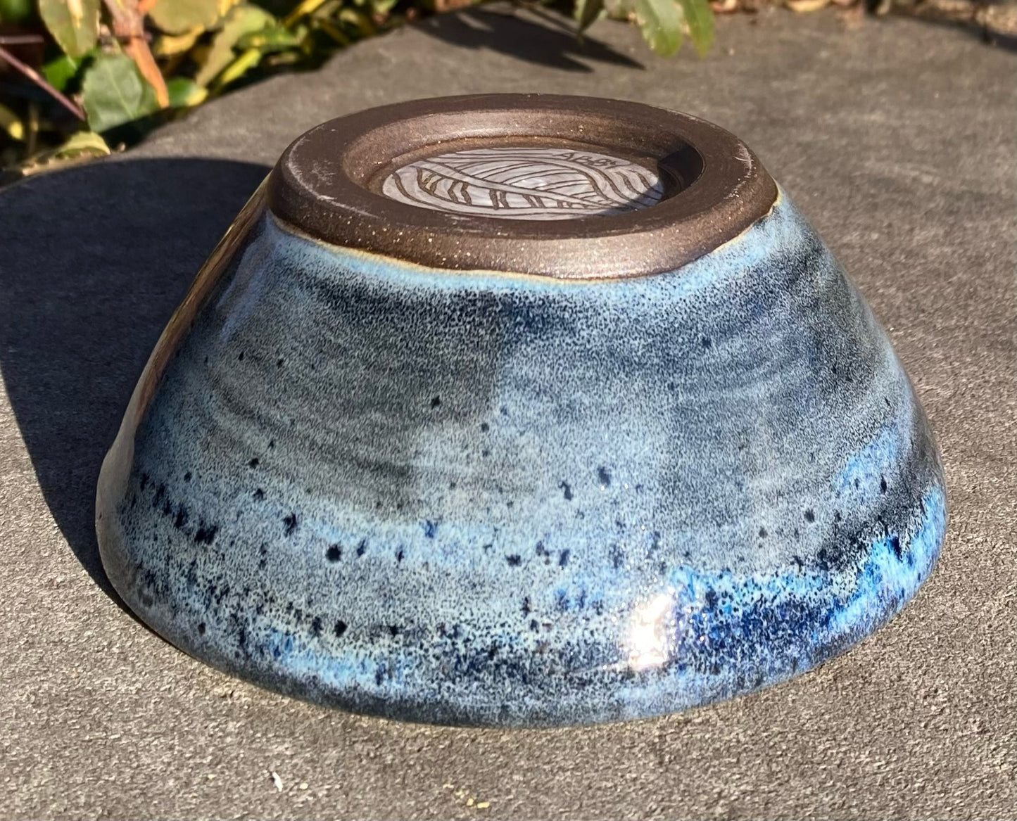 Small Gray Blue Bowl